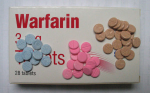 lékové interakce warfarinu